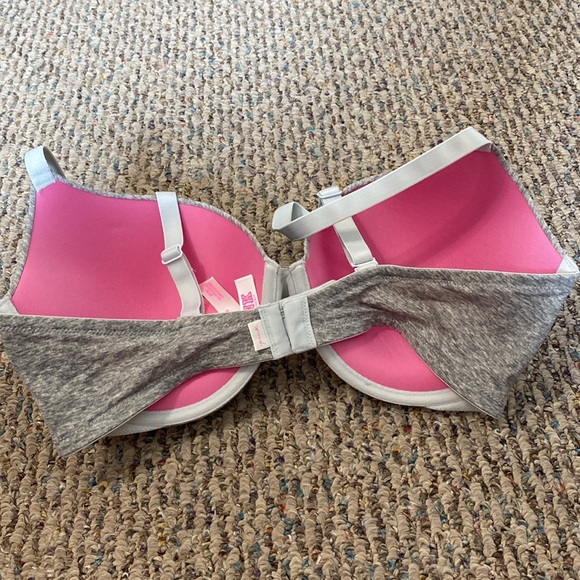 NWOT Push Up Victorias Secret Bra Grey 36DD - Picture 2 of 4